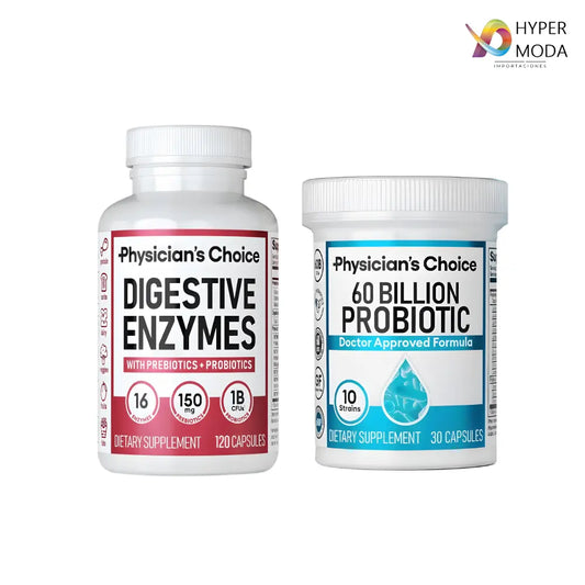 Kit Probioticos + Enzimas Salud Intestin